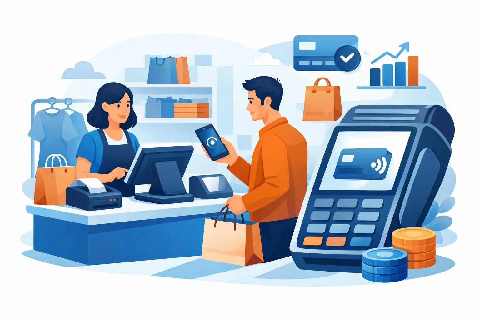 Retail POS Processing for Small Business